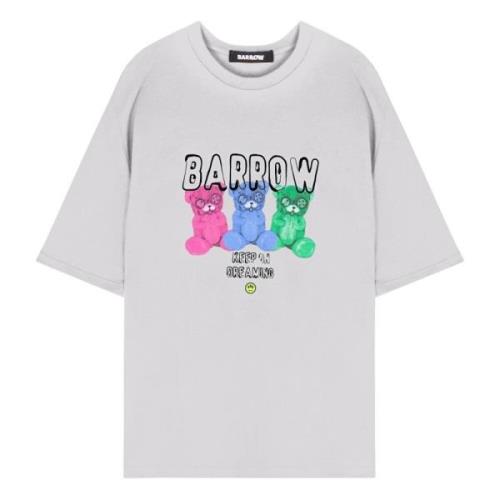 T-shirt met print Barrow , White , Unisex