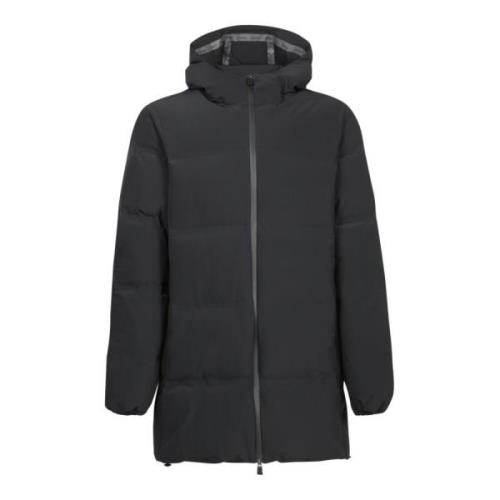 Zwarte Driekwartjas Stedelijke Winter Herno , Black , Heren