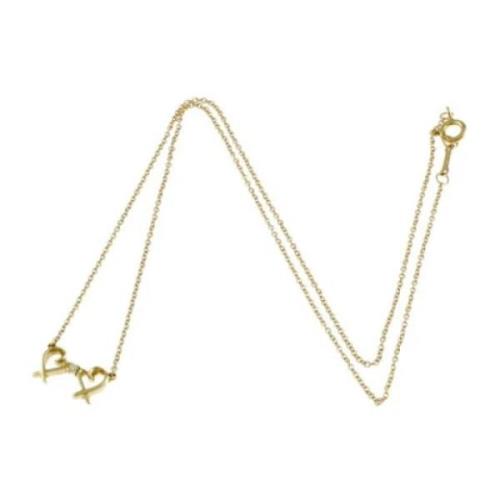 Pre-owned Yellow Gold necklaces Tiffany & Co. Pre-owned , Yellow , Dam...