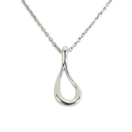 Pre-owned Silver necklaces Tiffany & Co. Pre-owned , Gray , Dames