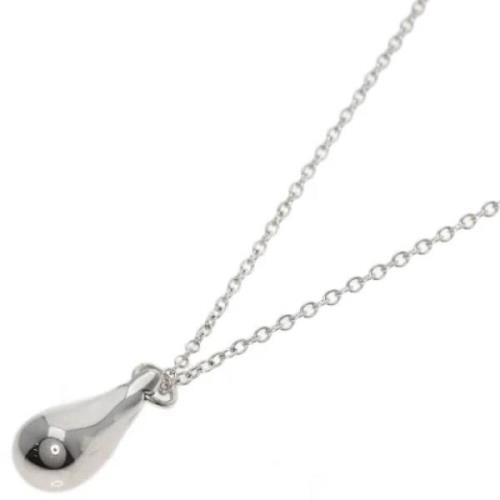 Pre-owned Silver necklaces Tiffany & Co. Pre-owned , Gray , Dames