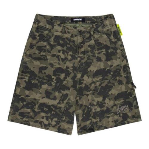 Bermuda Camouflage in canvas Barrow , Green , Heren