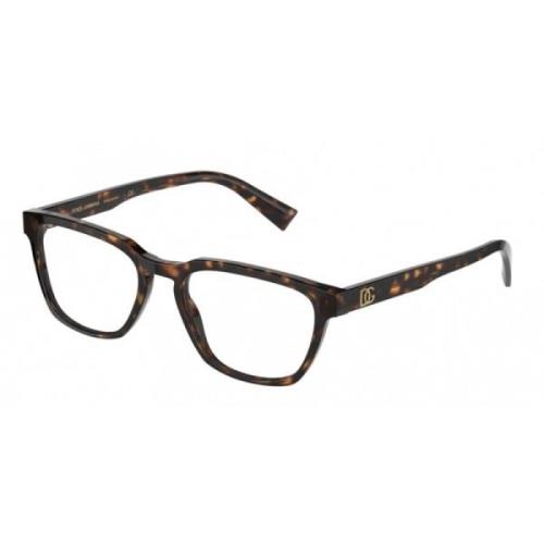 Stijlvolle Bril Dg3333 Kleur 502 Dolce & Gabbana , Brown , Heren