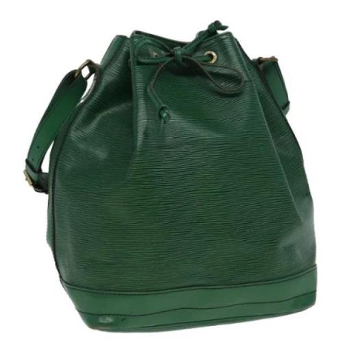 Pre-owned Leather louis-vuitton-bags Louis Vuitton Vintage , Green , D...