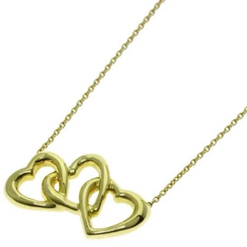 Pre-owned Yellow Gold necklaces Tiffany & Co. Pre-owned , Yellow , Dam...