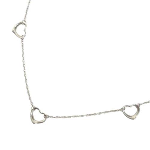 Pre-owned Silver necklaces Tiffany & Co. Pre-owned , Gray , Dames