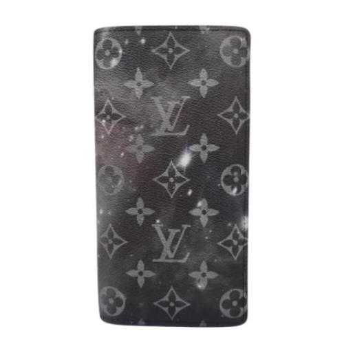 Pre-owned Fabric wallets Louis Vuitton Vintage , Gray , Heren