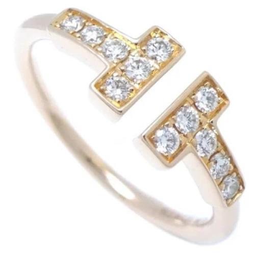 Pre-owned Rose Gold rings Tiffany & Co. Pre-owned , Yellow , Dames