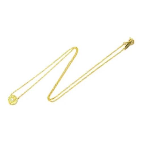 Pre-owned Yellow Gold necklaces Tiffany & Co. Pre-owned , Yellow , Dam...