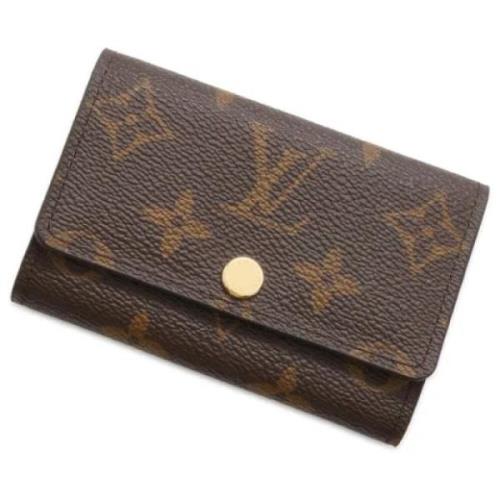 Pre-owned Fabric key-holders Louis Vuitton Vintage , Brown , Dames