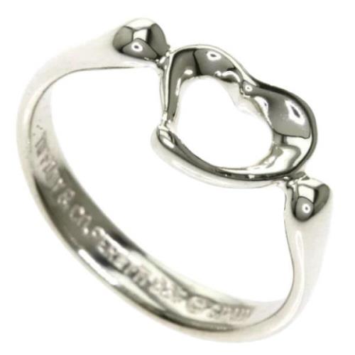 Pre-owned Silver rings Tiffany & Co. Pre-owned , Gray , Dames