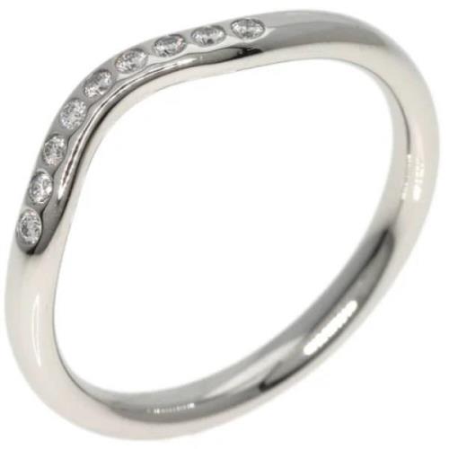 Pre-owned Platinum rings Tiffany & Co. Pre-owned , Gray , Dames