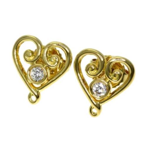 Pre-owned Yellow Gold earrings Tiffany & Co. Pre-owned , Yellow , Dame...