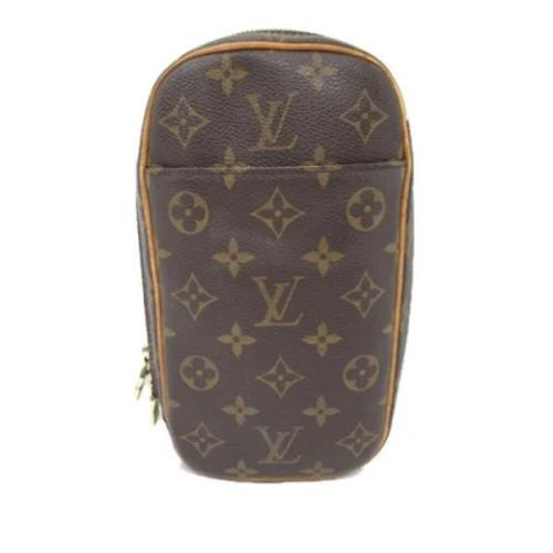 Pre-owned Canvas crossbody-bags Louis Vuitton Vintage , Brown , Dames