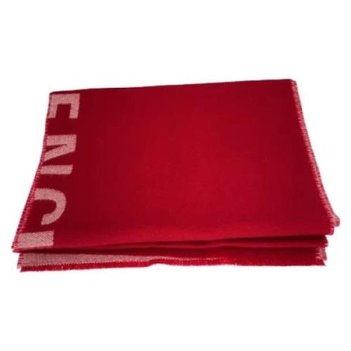 Pre-owned Wool scarves Balenciaga Vintage , Red , Dames