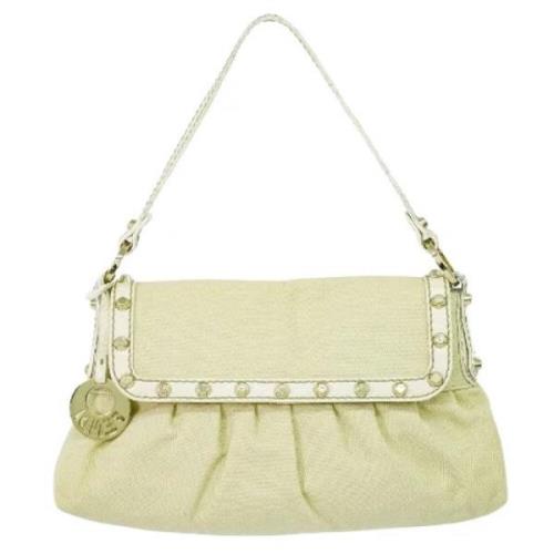 Pre-owned Canvas fendi-bags Fendi Vintage , Beige , Dames