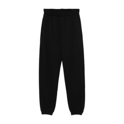 Zwarte Lounge Logo Sweatpants Gcds , Black , Heren