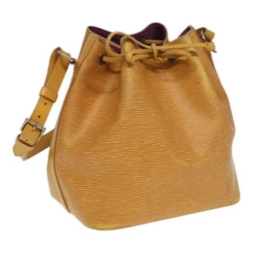 Pre-owned Leather louis-vuitton-bags Louis Vuitton Vintage , Yellow , ...