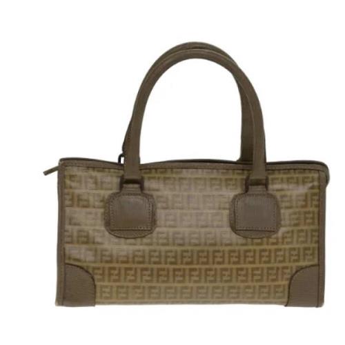 Pre-owned Canvas fendi-bags Fendi Vintage , Beige , Dames