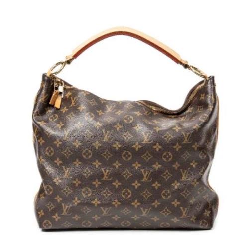 Pre-owned Canvas louis-vuitton-bags Louis Vuitton Vintage , Brown , Da...