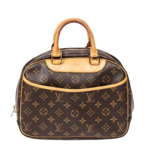 Pre-owned Canvas handbags Louis Vuitton Vintage , Brown , Dames