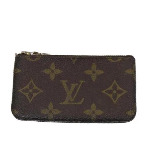 Pre-owned Canvas wallets Louis Vuitton Vintage , Brown , Dames