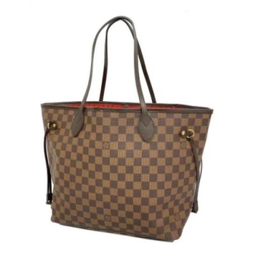 Pre-owned Fabric louis-vuitton-bags Louis Vuitton Vintage , Brown , Da...