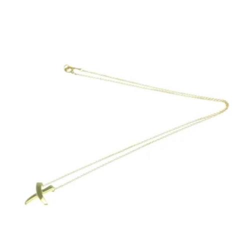 Pre-owned Yellow Gold necklaces Tiffany & Co. Pre-owned , Yellow , Dam...