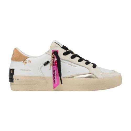 Witte Sneakers voor een stijlvolle look Crime London , White , Dames