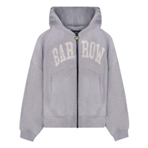 Hoodie met rits Barrow , Gray , Unisex