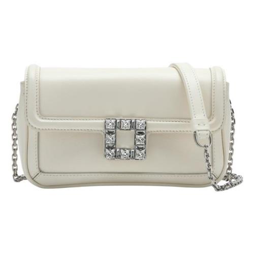 Kleine Crossbody Tas Viv' Jeu Roger Vivier , Beige , Dames