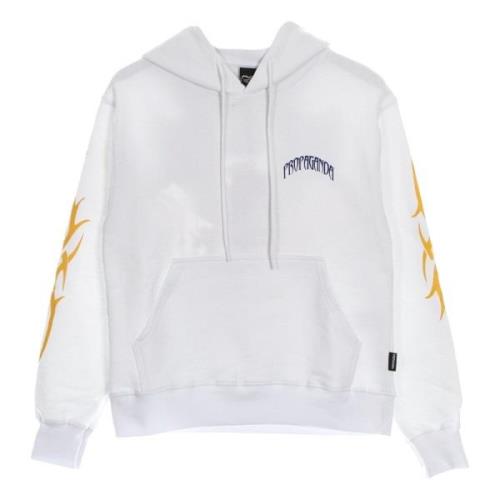 Adelaar Lichtgewicht Hoodie Wit Propaganda , White , Heren