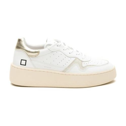 Step Calf Sneakers D.a.t.e. , White , Dames