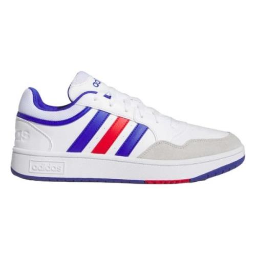 Hoops 3.0 Sneakers Adidas , White , Heren