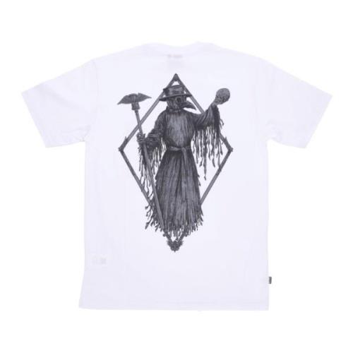 Plague Tee White T-shirt Korte Mouw Dolly Noire , White , Heren