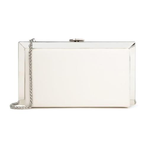 Dames off-white clutch tas Kazar , White , Dames