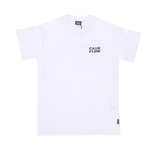 Slot Tee White T-shirt Geborduurd Logo Propaganda , White , Heren