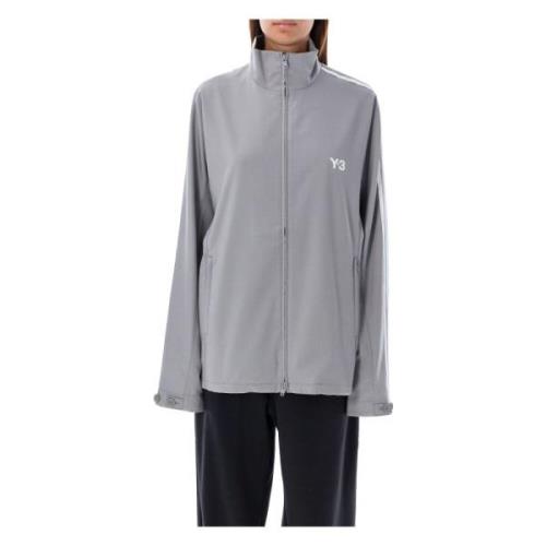 Grijze Gebreide Track Jacket Aw24 Y-3 , Gray , Dames