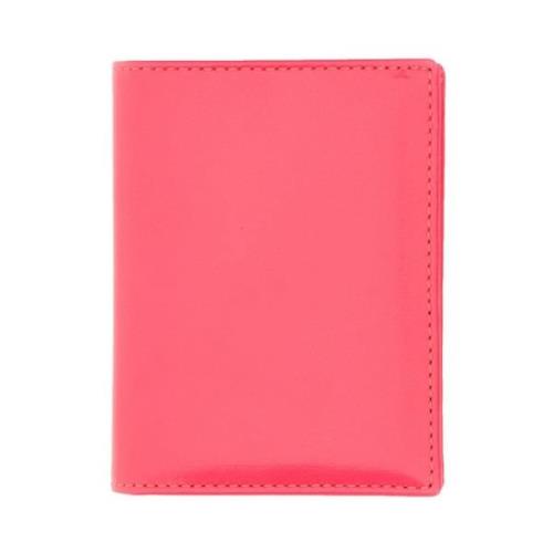 Leren Bifold Portemonnee Gemaakt in Spanje Comme des Garçons , Pink , ...