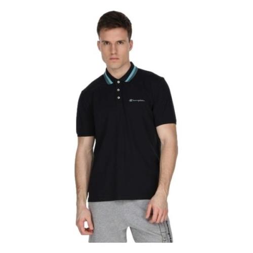 Polo met korte mouwen Champion , Black , Heren