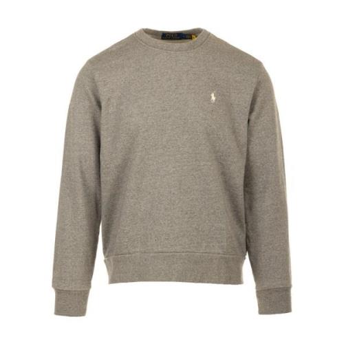 Grijze Sweater Lange Mouw Sweatshirt Ralph Lauren , Gray , Heren