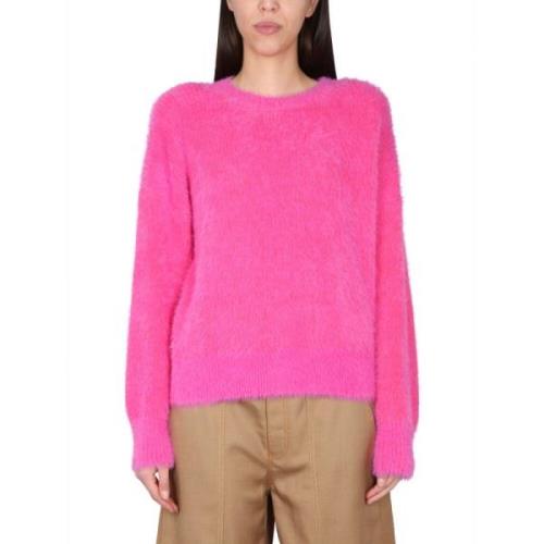 Zachte wolmix trui Stella McCartney , Pink , Dames