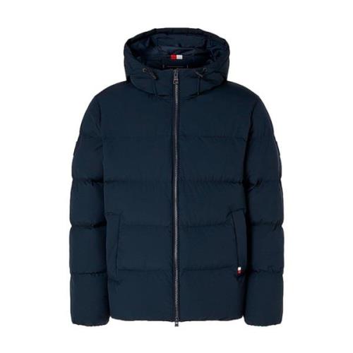 Stijlvolle Donsjas met Capuchon Tommy Hilfiger , Blue , Heren