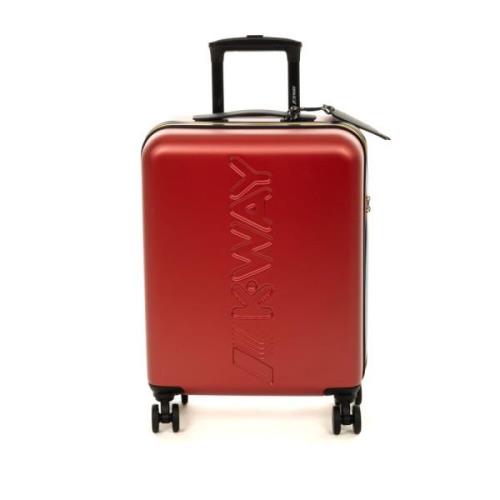 Rode Cabin Trolley Tassen K-Way , Red , Heren