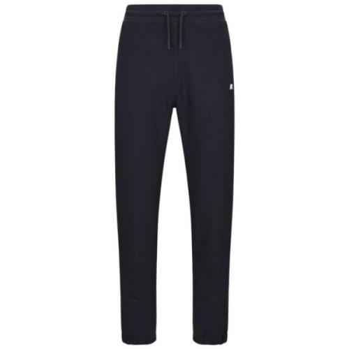 Blauwe Diepte Broek K-Way , Blue , Heren