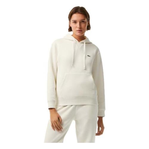 Hoodie Lacoste , White , Dames