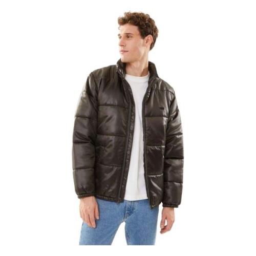 Zonsondergang Puffer Jas Levi's , Gray , Heren