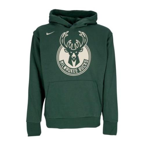 Milwaukee Bucks Fleece Hoodie Nike , Green , Heren