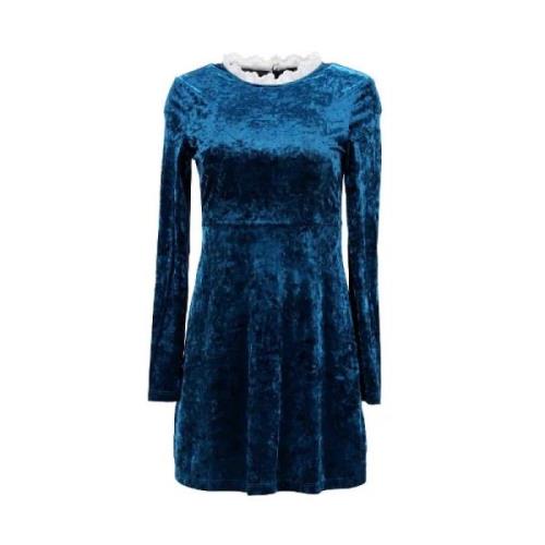 Polyester dresses Maje , Blue , Dames