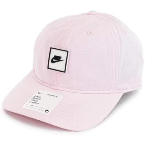 Futura Patch Roze Katoenen Pet Nike , Pink , Heren